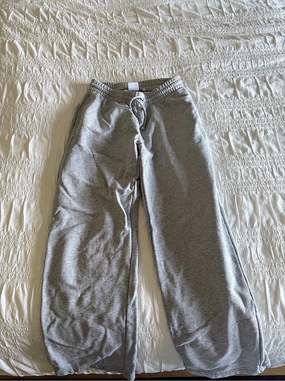TNA Sweatfleece Terry Fleece Boyfriend Fit Sweatpant Gray